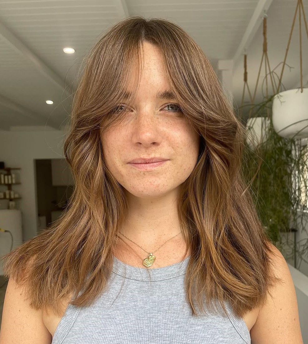 Long Haircut with Internal Layers