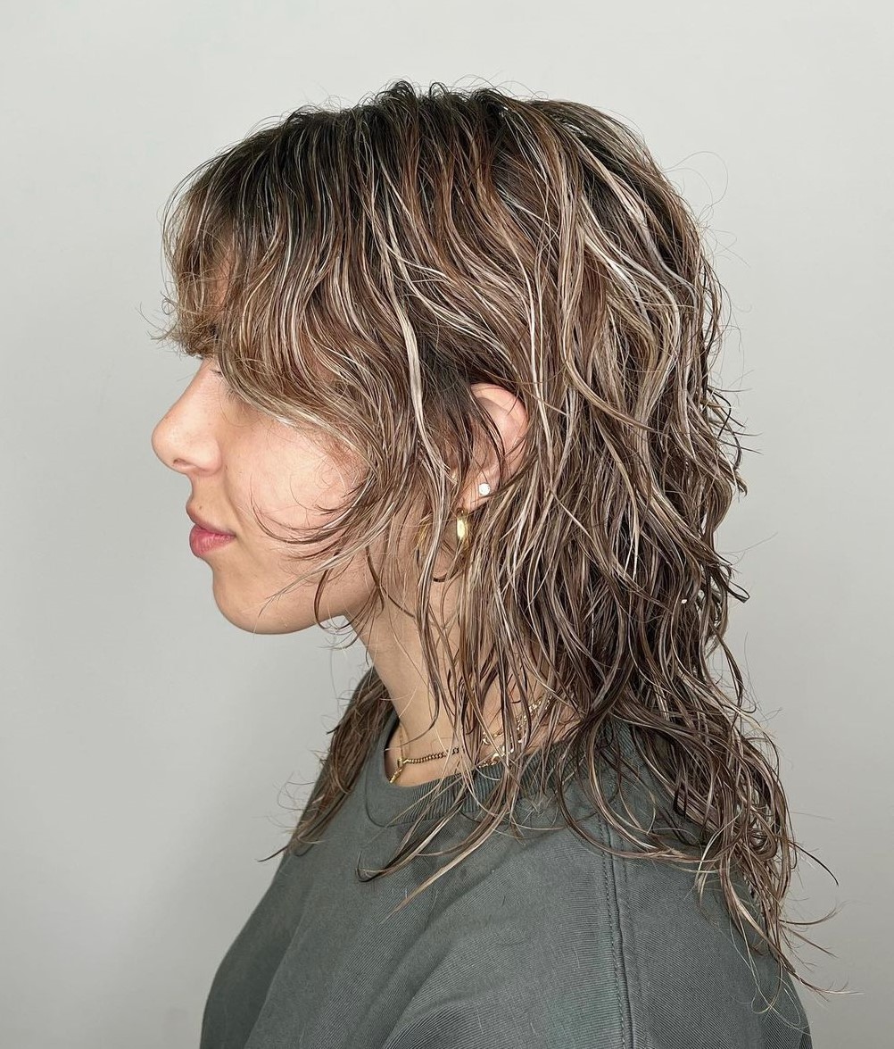 Mullet Wolf with Soft Waves