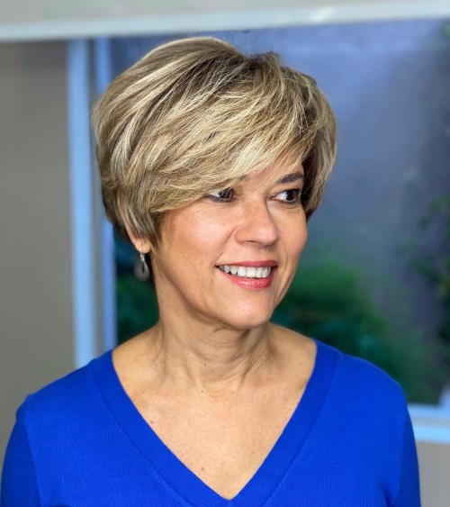 50 Choppy Layered Bixie For Thick Hair