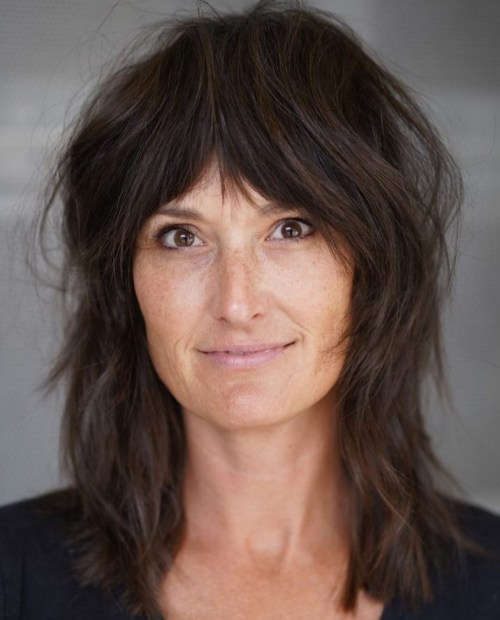 Shaggy Mid Length Haircut