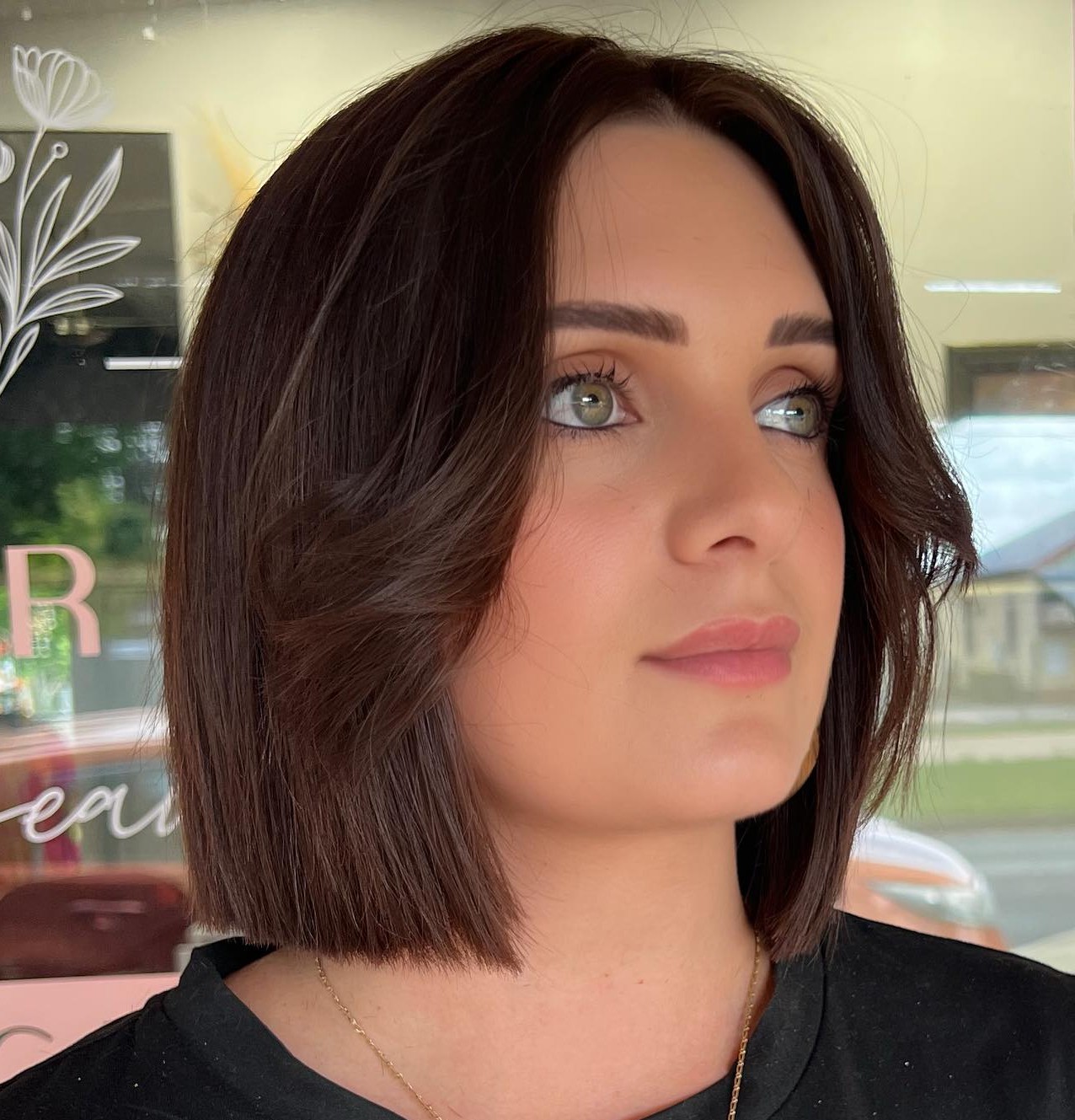 Blunt Bob for Thick Hair