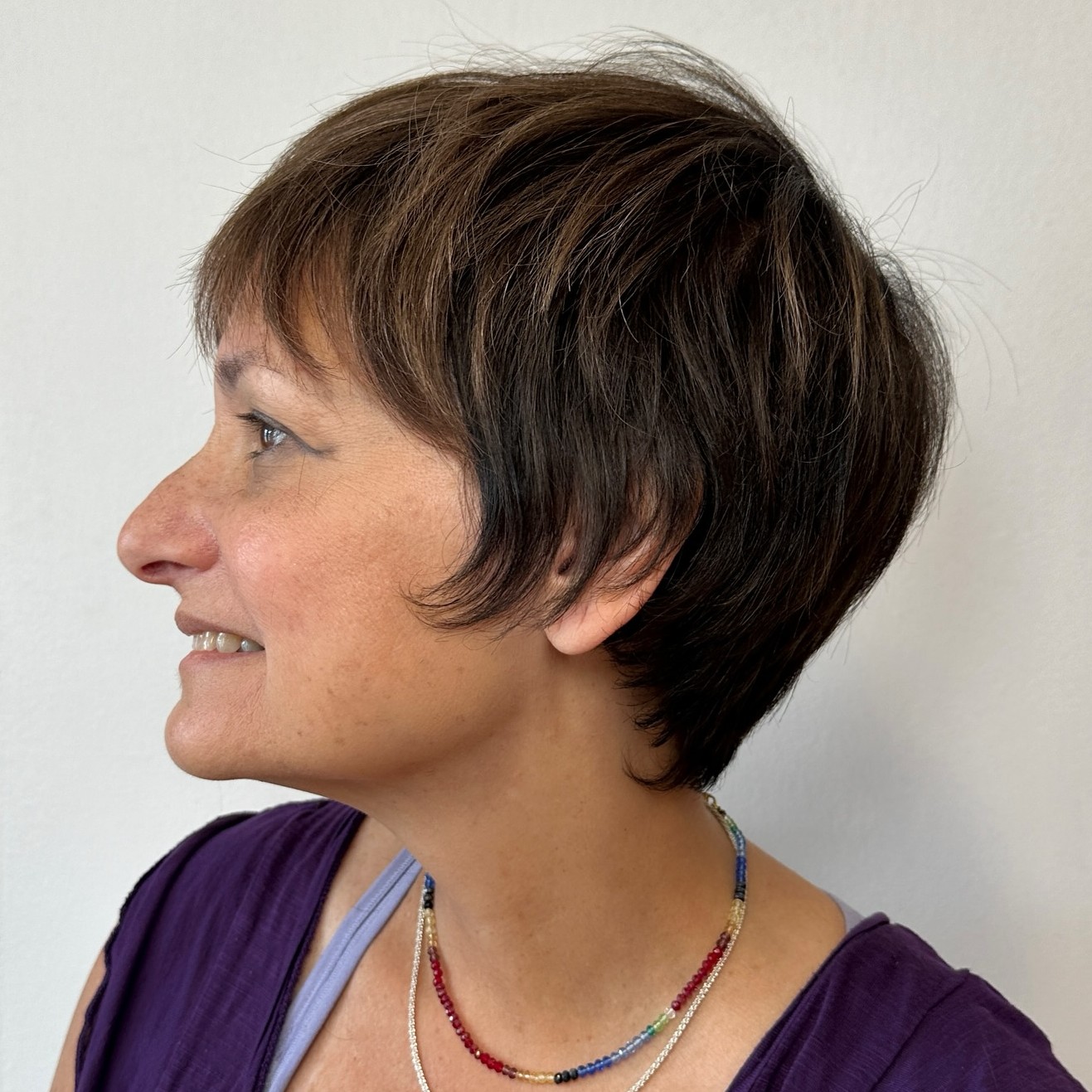 Over Youthful Layered Pixie