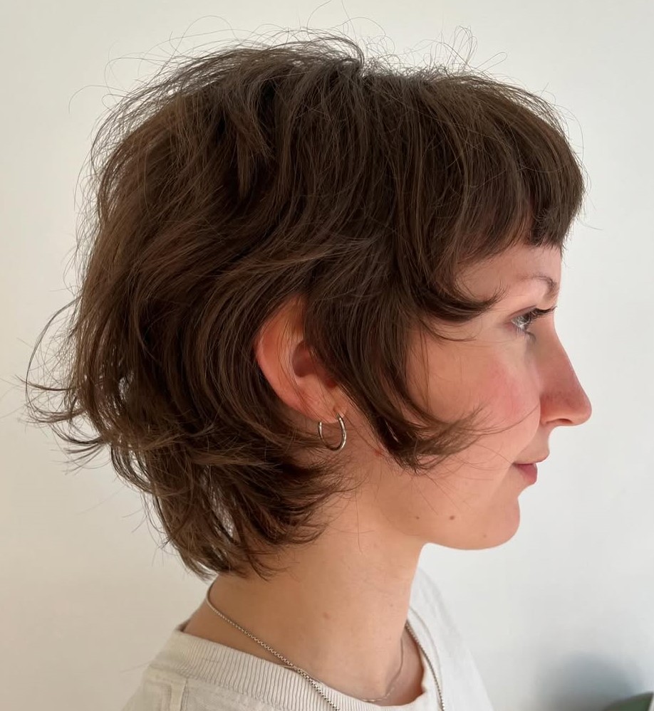 Touchable Short Shag Haircut
