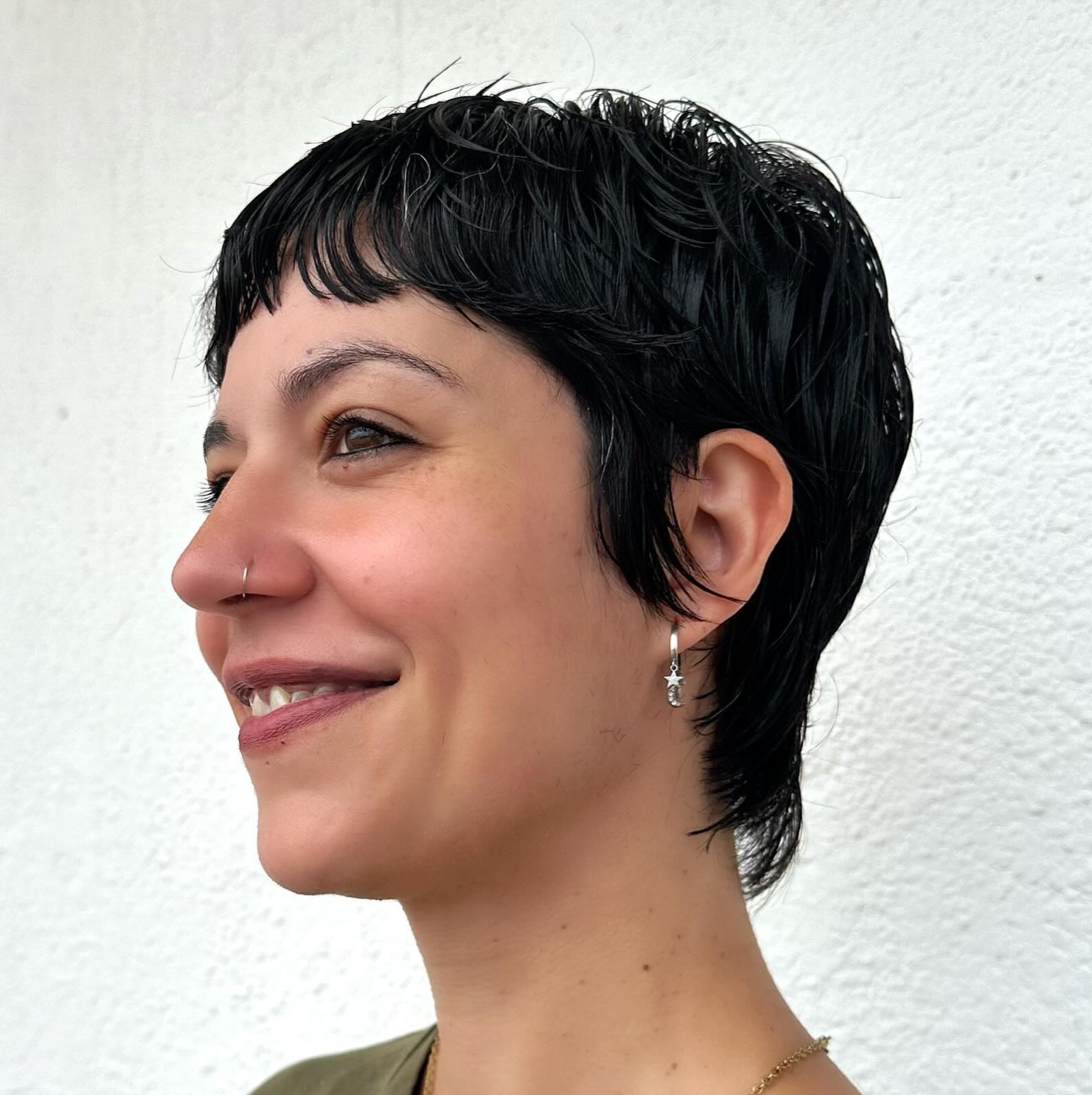 Pixie Mullet for Super Coarse Hair