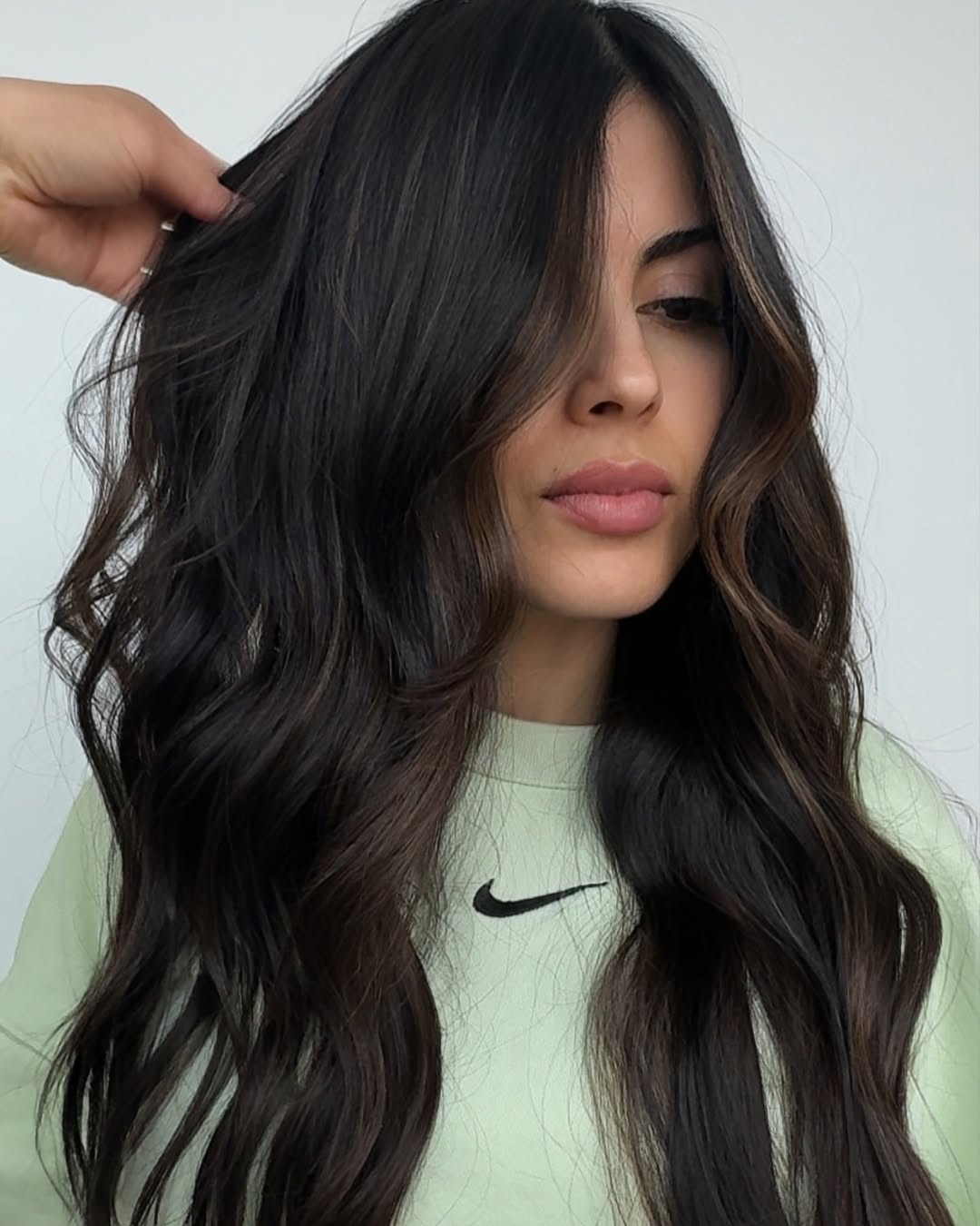Muted Brunette Hair