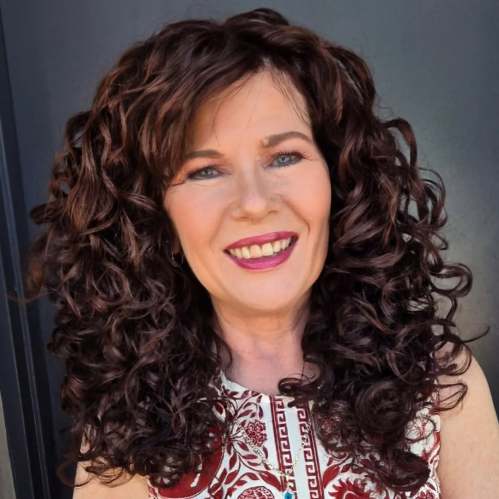 Layered Haircut for Natural Hair Over 50