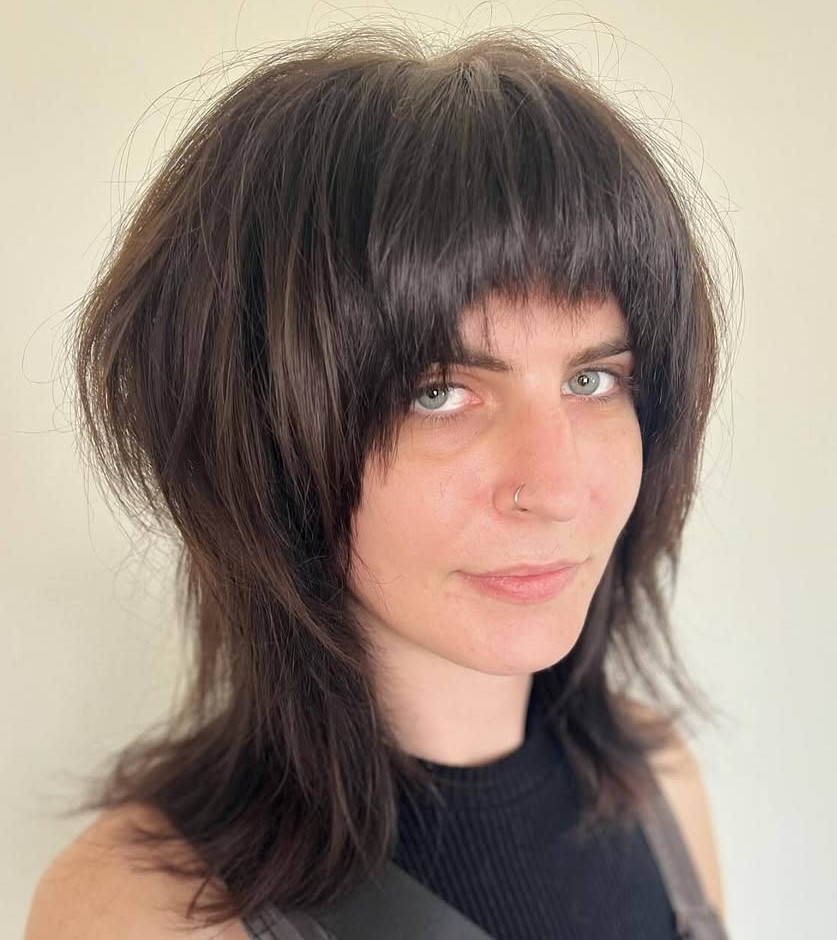 Shag Haircut for Straight Hair