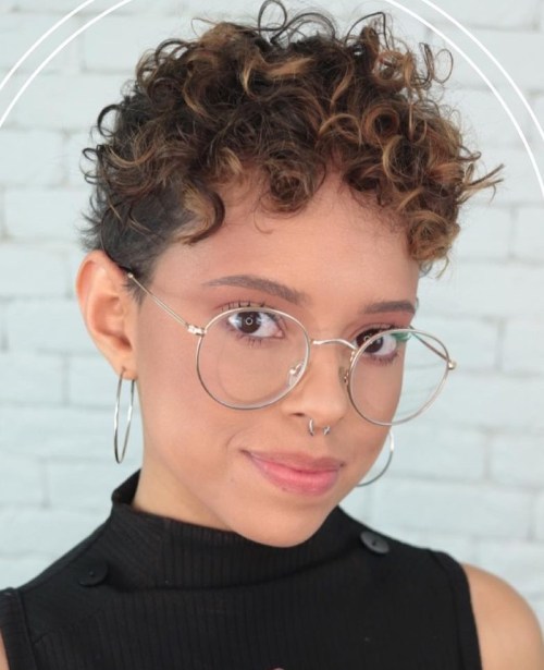 Pixie Cut for Curly Hair