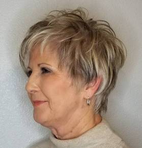 40 Shaggy Hairstyles for Women with Fine Hair over 50
