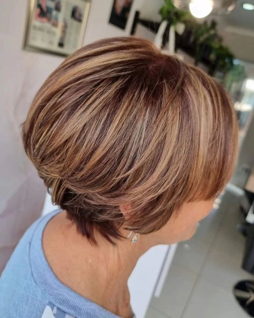 Rounded Pixie Bob for Women Over 50