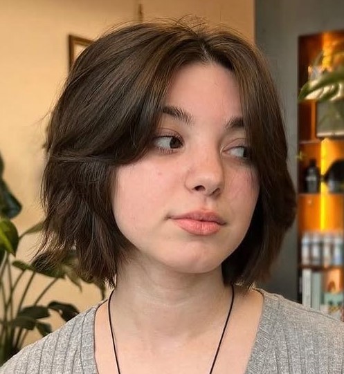 Short Bob with Face-Framing Layers