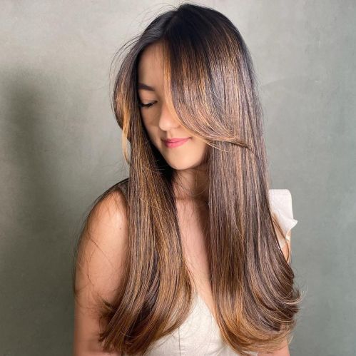 Golden Apricot Chocolate Root Fade