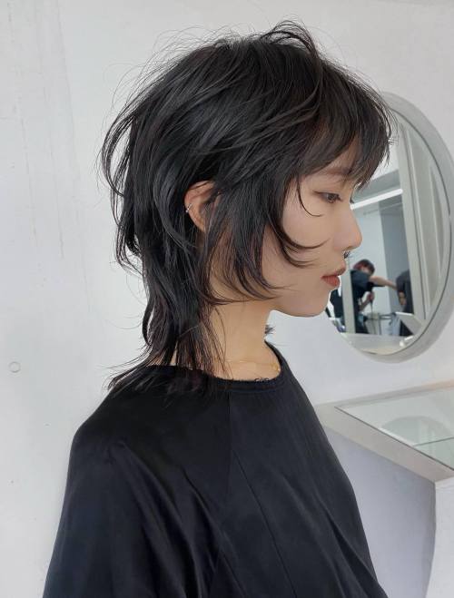 Asian Shag for Thin Hair