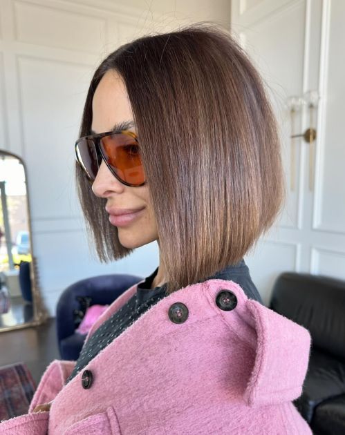 Polished Straight Inverted Bob