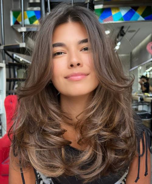 Chic Back and Forth Bouncy Layers