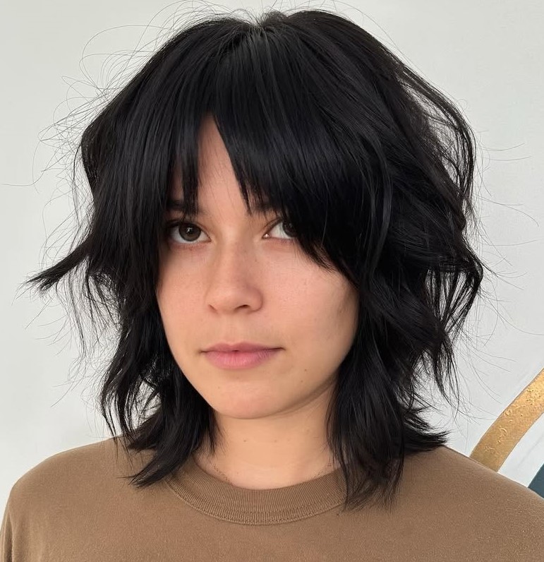 Disheveled Wolf Cut Shag