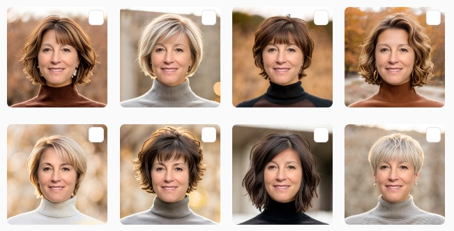 Online Try On to See If You Will Look Good with Short Hair